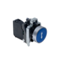 Кнопка плоская синяя, маркировка "стрелка влево-вправо", 1NO, IP65, металл (Изображение 3)