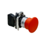 Кнопка грибовидная красная, 40 мм, пружиный возврат, 1NС, IP65, металл (Изображение 3)