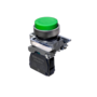 Кнопка выступающая зеленая,  1NO, IP65, металл (Изображение 1)