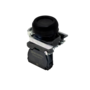 Кнопка черная в кожухе, 1NO, IP66, металл (Изображение 1)