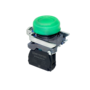 Кнопка зеленая в кожухе, 1NO, IP66, металл (Изображение 1)