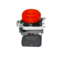 Кнопка красная в кожухе, 1NС, IP66, металл (Изображение 2)