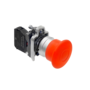 Кнопка грибовидная "тяни-толкай", красная, 40 мм, 1NC, IP65, металл (Изображение 3)
