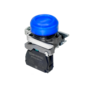 Кнопка синяя в кожухе, 1NO, IP66, металл (Изображение 1)