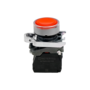 Кнопка красная с подсветкой, 1NС, 220V AC/DC, IP65, металл (Изображение 2)