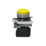 Кнопка выступающая желтая,  1NO, IP65, металл (Изображение 2)