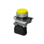 Кнопка выступающая желтая,  1NO, IP65, металл (Изображение 1)