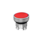 Головка кнопки, плоская, красная, IP65, металл (Изображение 1)