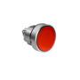 Головка кнопки, плоская, красная, IP65, металл (Изображение 2)