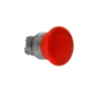 Головка кнопки, грибовидная аварийной остановки, возврат поворотом, красная, 40 мм, IP65, металл (Изображение 2)