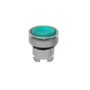 Головка кнопки с подсветкой, зеленая, IP65, металл (Изображение 1)
