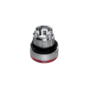 Головка кнопки с подсветкой, красная, IP65, металл (Изображение 4)