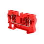 Клемма пружинная проходная, 6 мм², красная (Изображение 1)