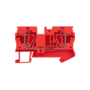 Клемма пружинная проходная, 6 мм², красная (Изображение 2)